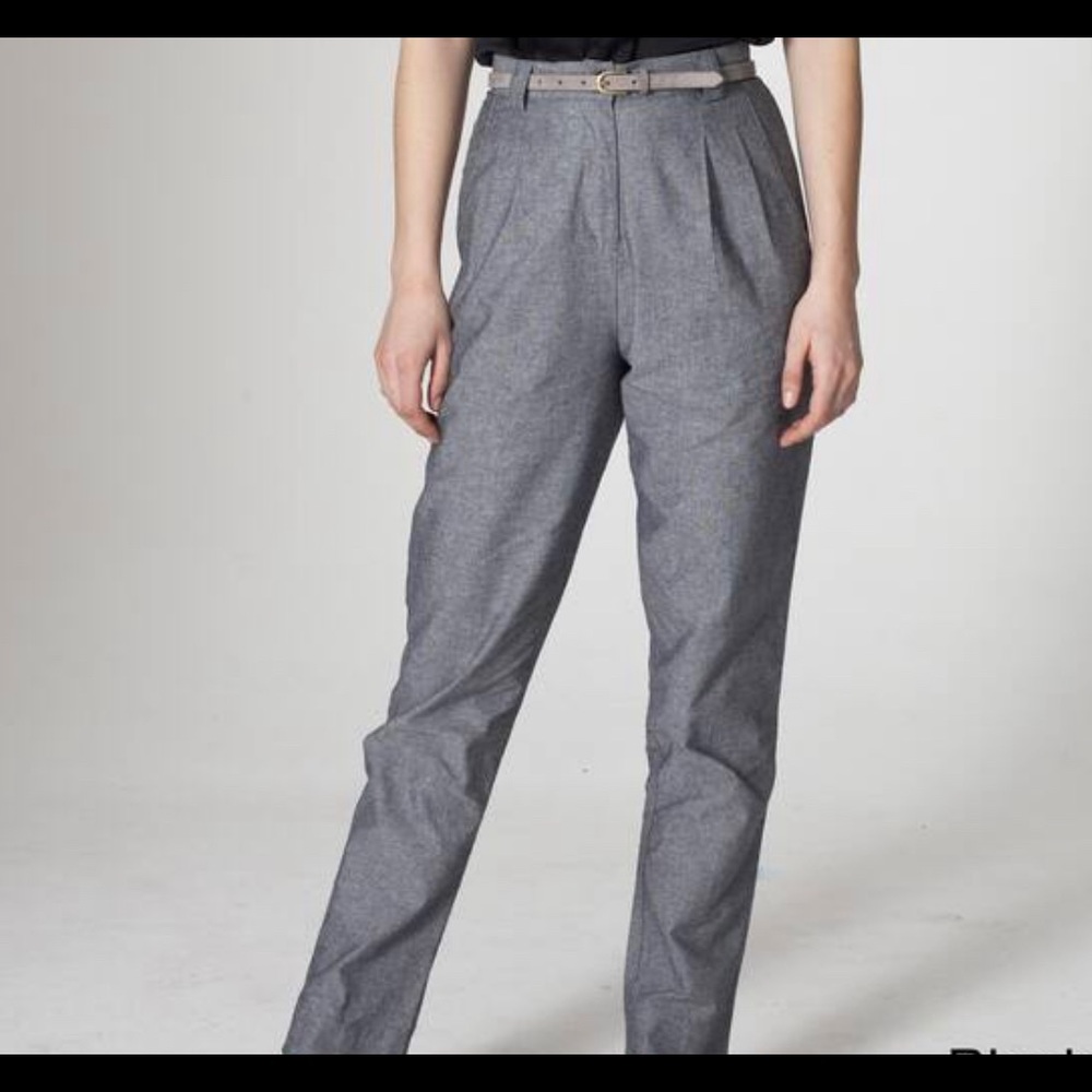 American Apparel Chambray Pants